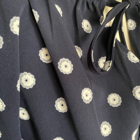 NWT LOFT Navy Blue Dress sz 4 - Picture 6 of 10